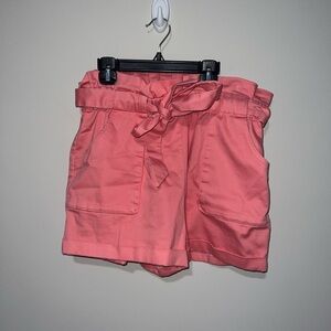 BCBGeneration High Waist Pink Shorts Pink High waisted shorts Medium